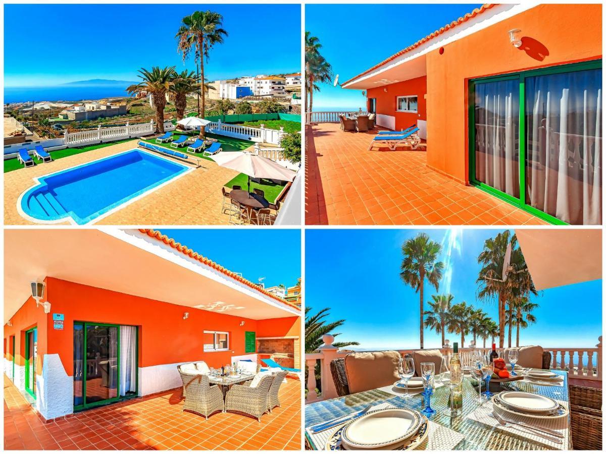 Villa Raquel With Private Pool And Sea View Los Menores المظهر الخارجي الصورة