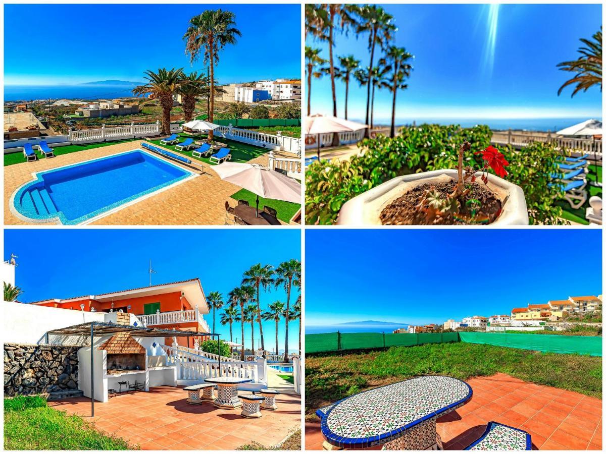 Villa Raquel With Private Pool And Sea View Los Menores المظهر الخارجي الصورة