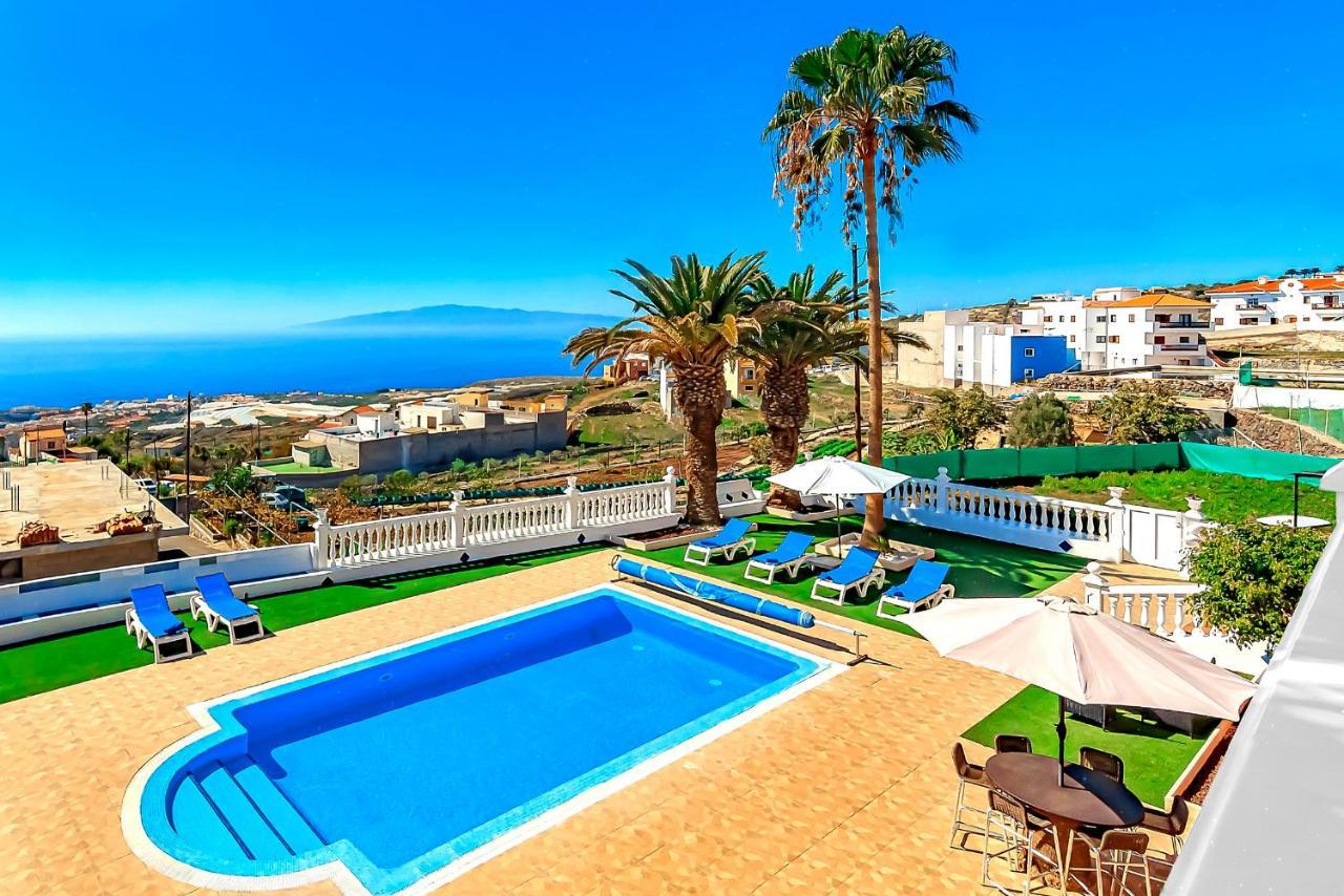 Villa Raquel With Private Pool And Sea View Los Menores المظهر الخارجي الصورة